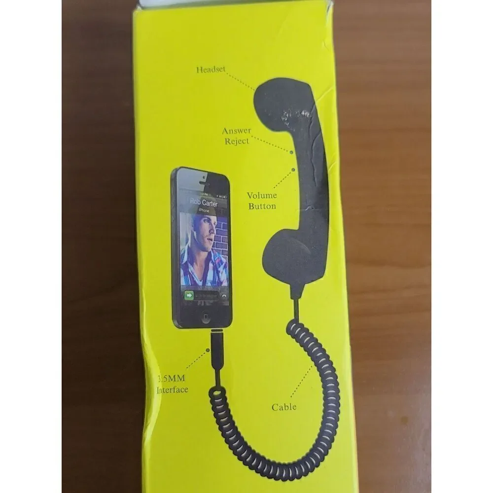 Retro Handset, Cell Phone Handset Anti Radiation #A10
